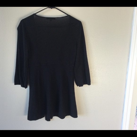 Cabi Tie Front Long Cardigan 3/4 Sleeve - Picture 3 of 7